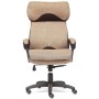 Кресло для руководителя TetChair DUKE beige fabric - 1