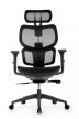 Кресло для руководителя Riva Design Argo W-228 черная сетка - 1